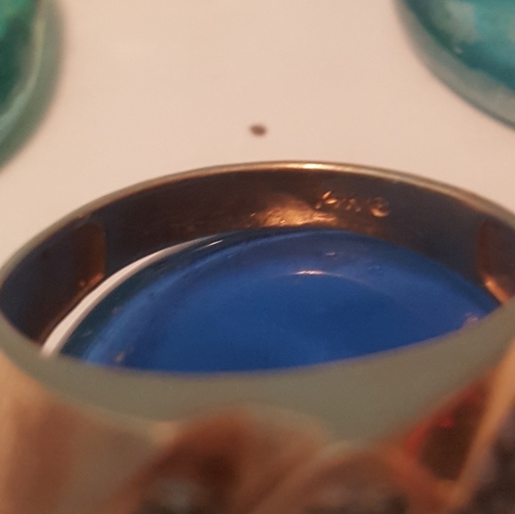 Stunning Men's 14k Gold diamond ring - Picture 4 of 8