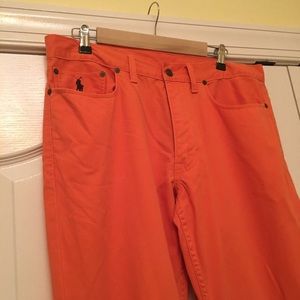 Ralph Lauren Men's Orange Pants