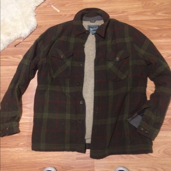 woolrich wool shirt jacket