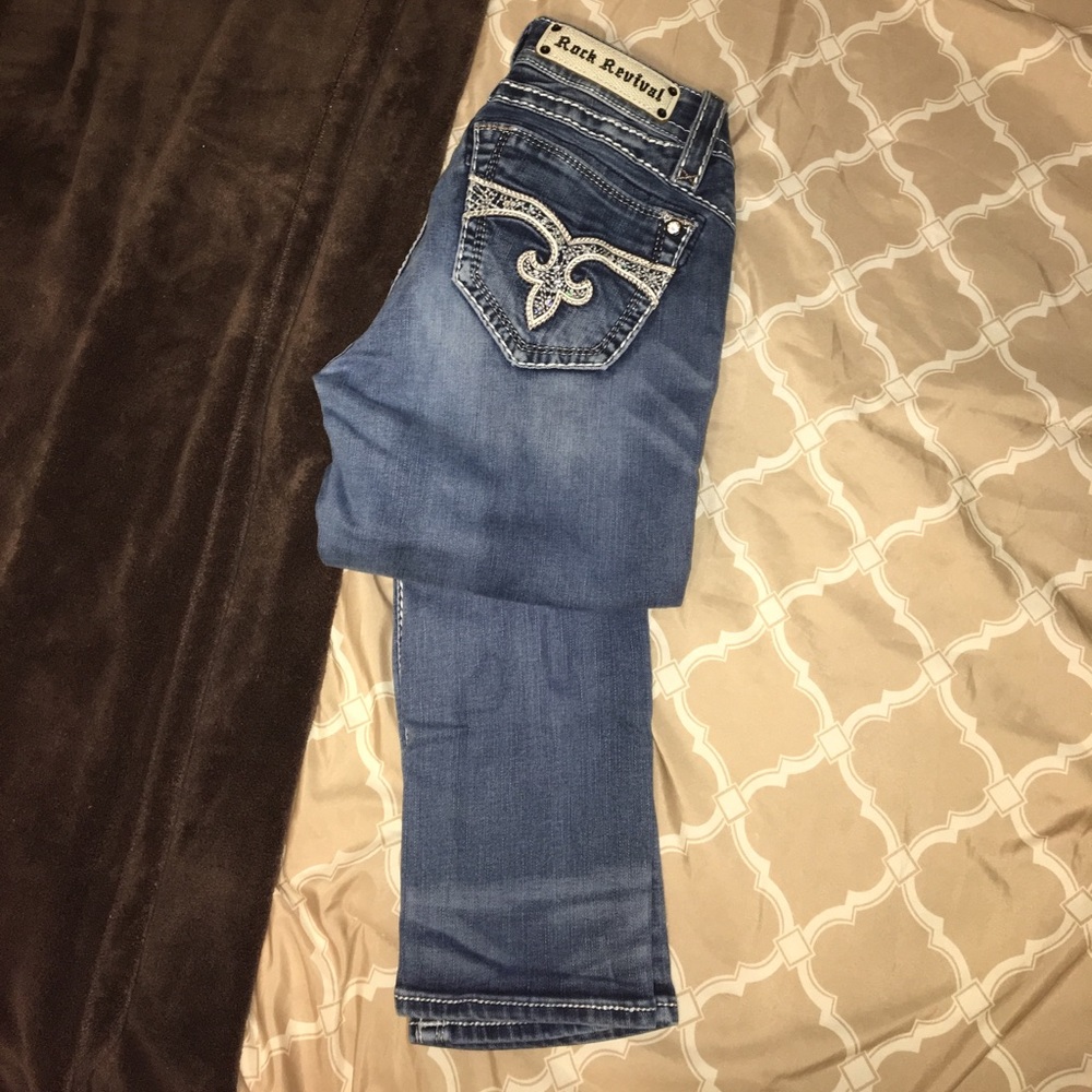 Rock revival skinny jeans