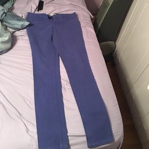 Light blue skinny jeans