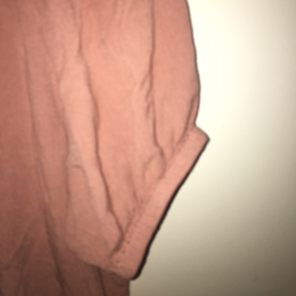 Kendall & Kylie Cute Coral Cropped Blouse - Picture 6 of 6