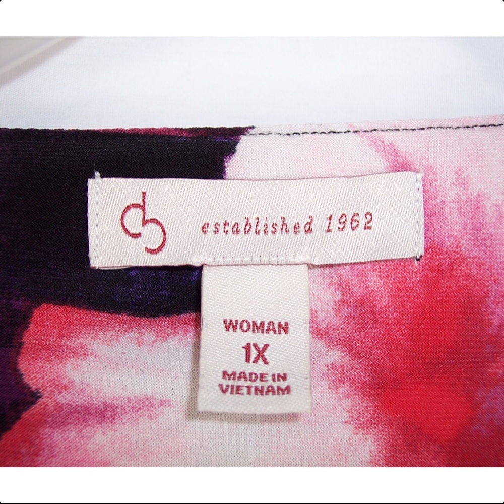 NEW Dressbarn 1X Floral Tank Top - Picture 8 of 8