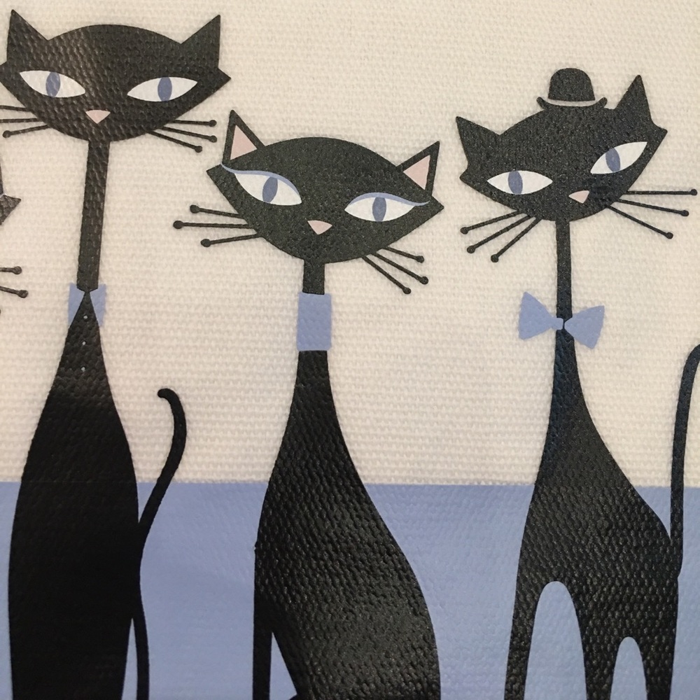 RSV Kate Spade Jazz Cats cosmetic bag - Picture 7 of 8