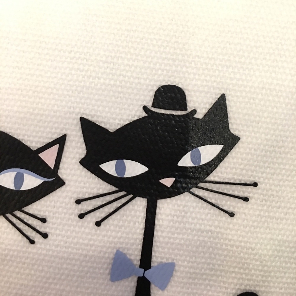 RSV Kate Spade Jazz Cats cosmetic bag - Picture 8 of 8