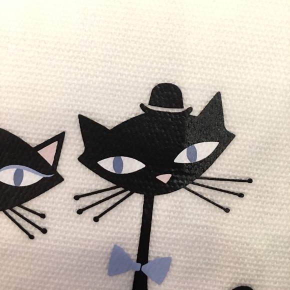 RSV Kate Spade Jazz Cats cosmetic bag - Picture 8 of 8