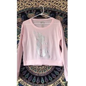 Pink little mermaid top