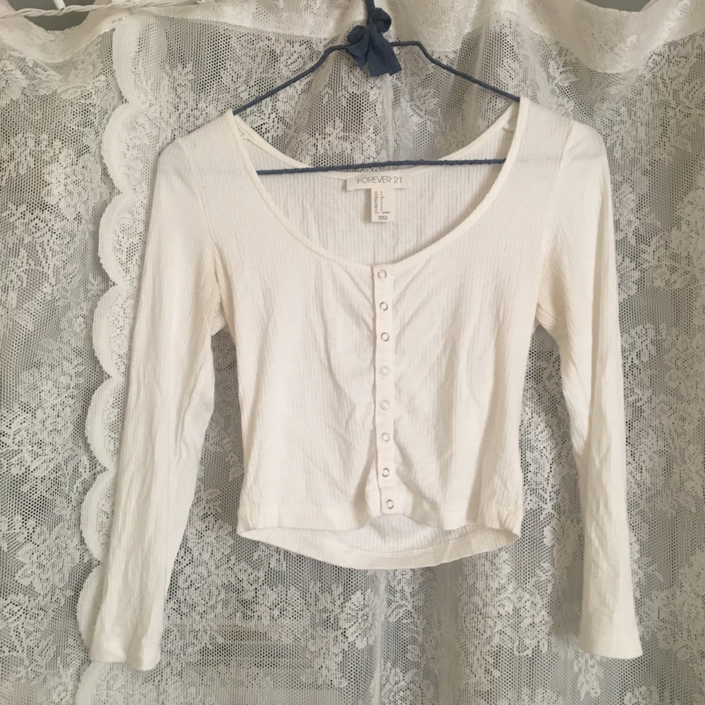 White button up shirt - Picture 1 of 3