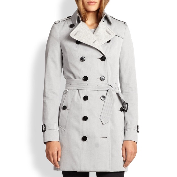 Burberry Jackets & Blazers - Burberry Gabardine Belted Trench