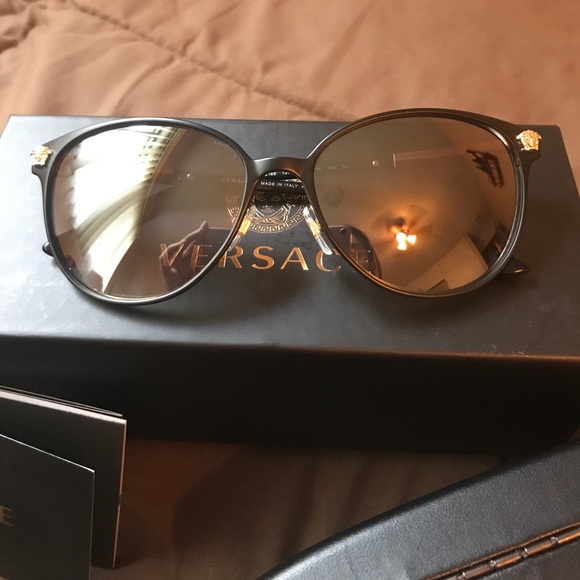 Authentic Versace Black Sunglasses