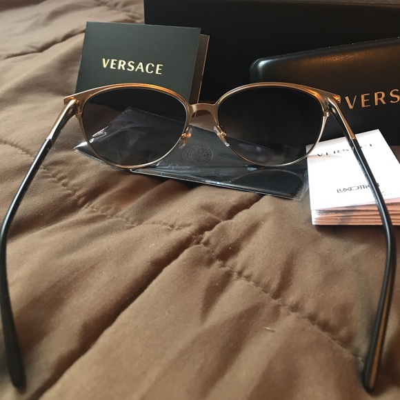 Authentic Versace Black Sunglasses main image 4