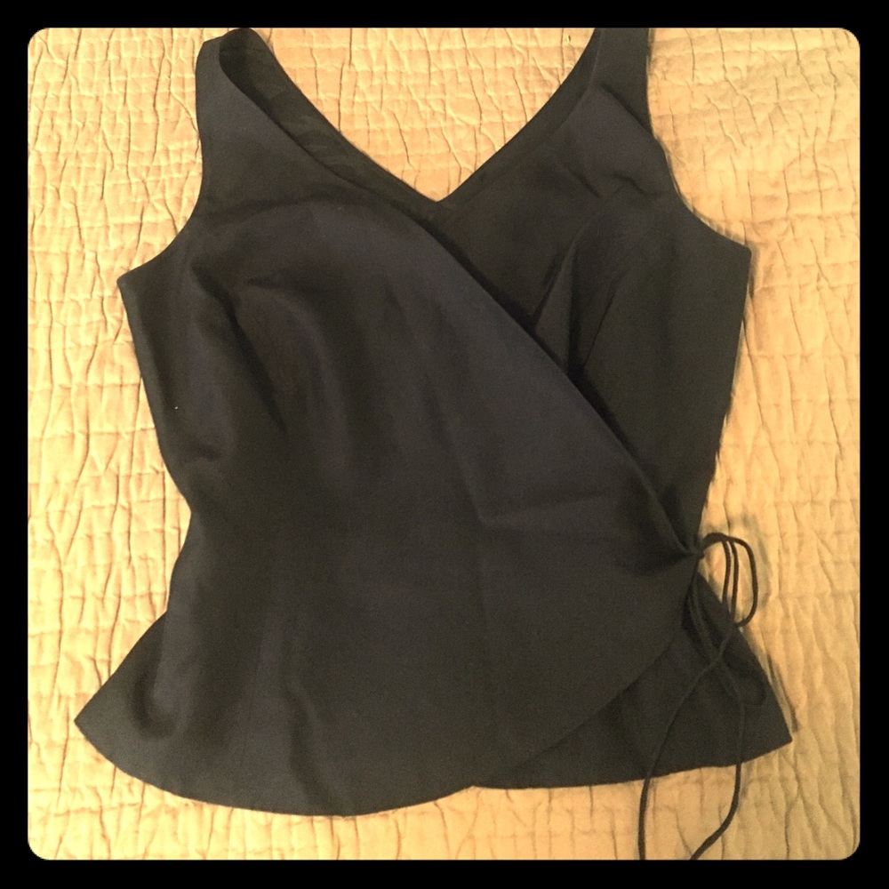 Gorgeous silk wrap top