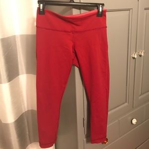 Reversible lululemon cropped legging