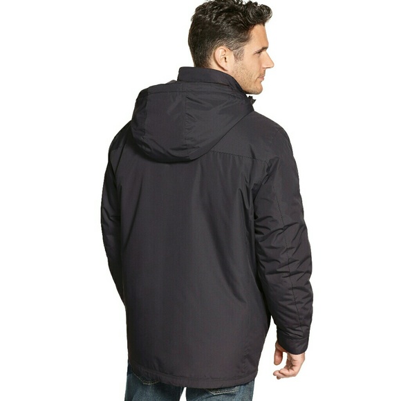 New! Hawke & Co 3-in-1 Hooded Waterproof Jacket - Picture 3 of 4