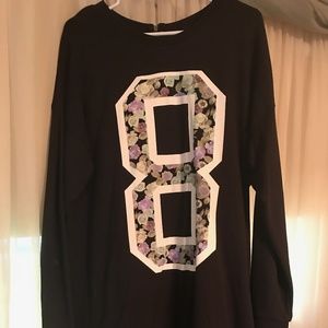 Divided H&M - Sweater Dress Floral Print