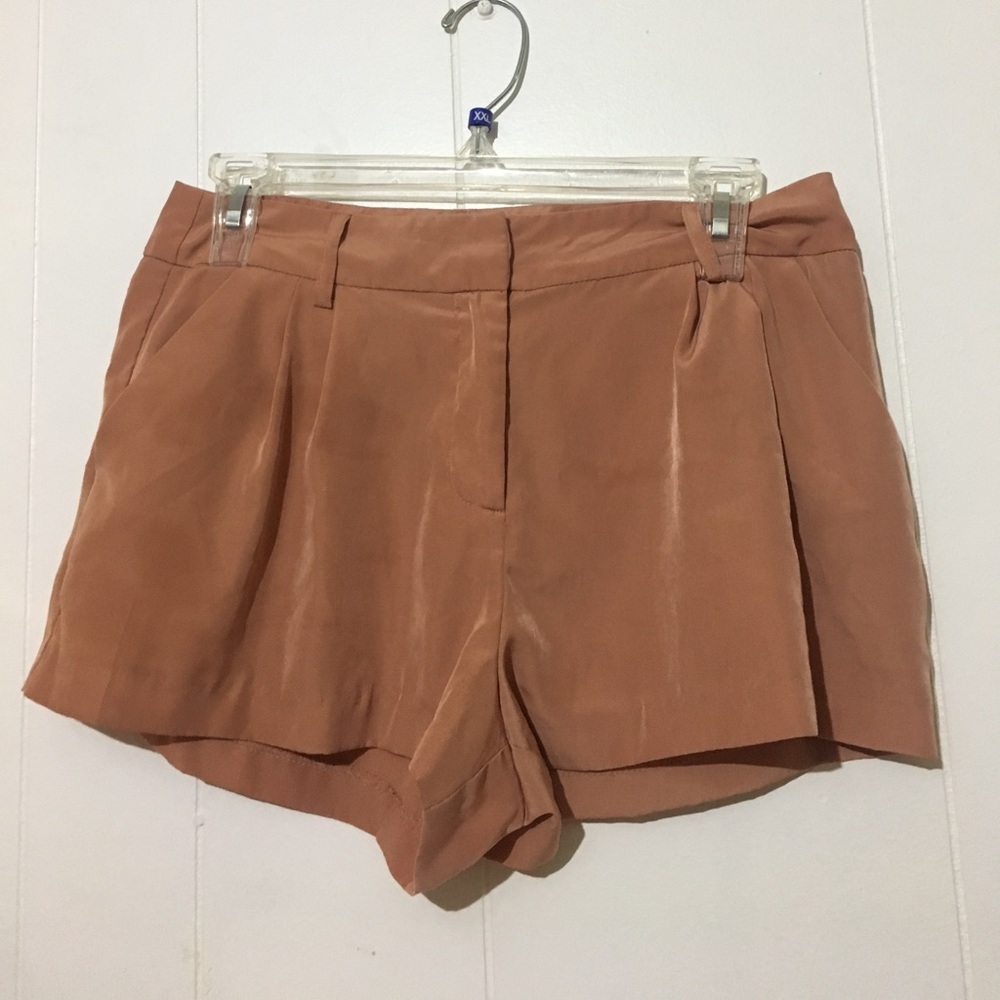 pink/beige forever 21 shorts