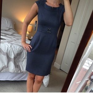 NWT Tahari grey work dress