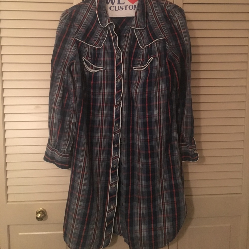 Button up dress