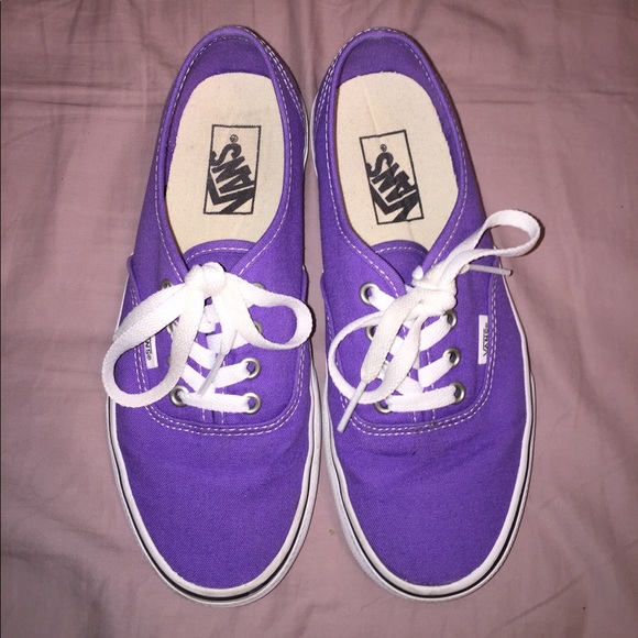 Vans Shoes - Purple Vans (FINAL PRICE)