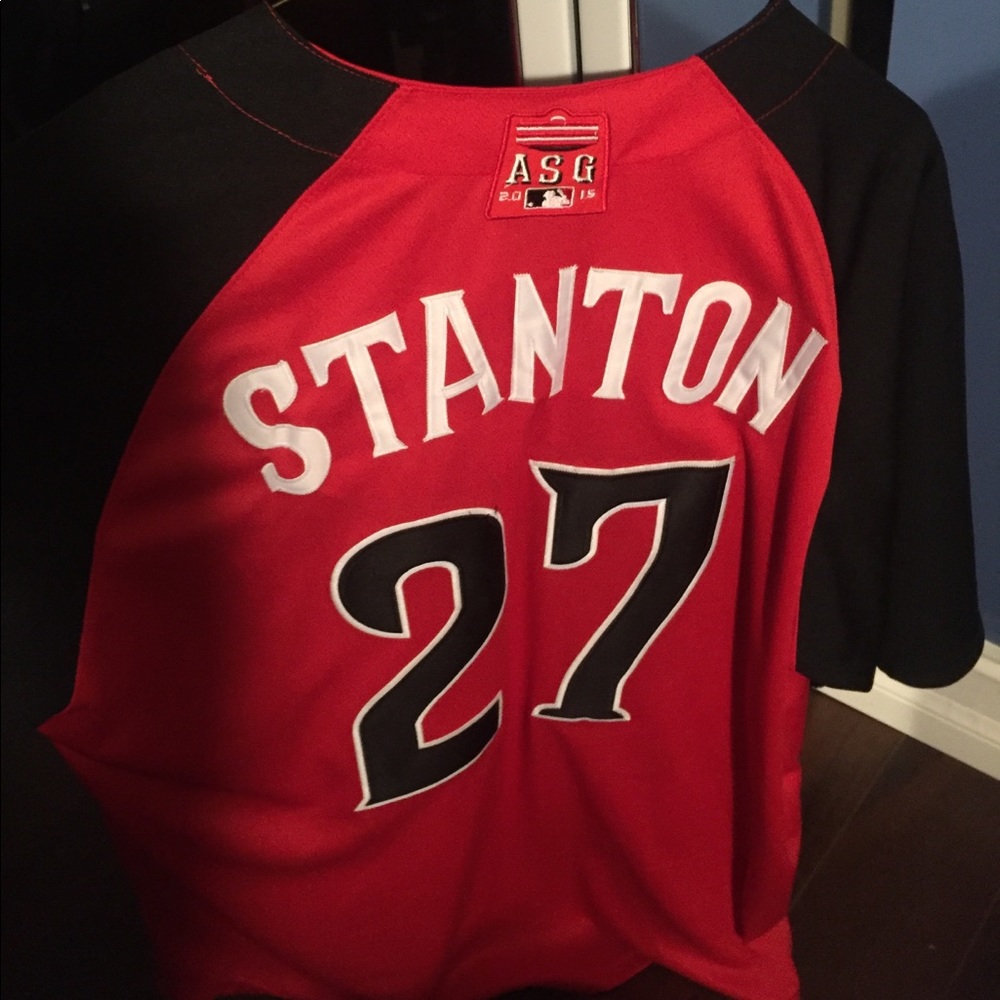 2015 all star game jersey Giancarlo Stanton tagson