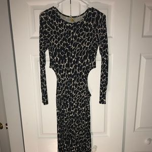 Rachel Pally Maxi Dress with cut out sides.