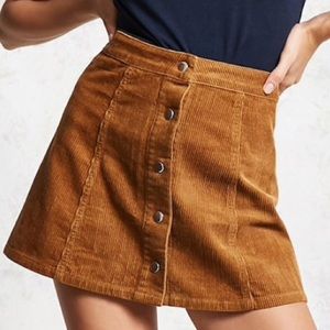 Forever 21 Corduroy Mini Skirt