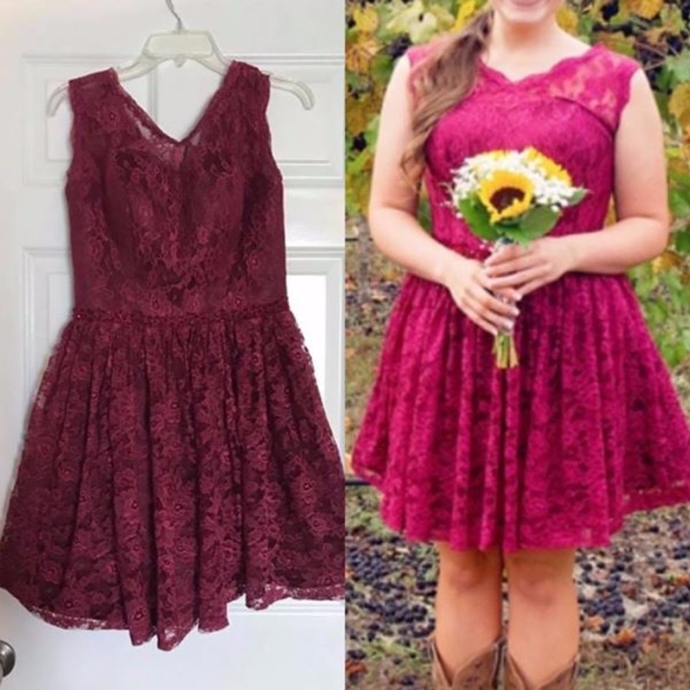 Lace Bridesmaid Dress
