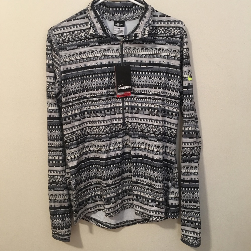 Nike pro half zip