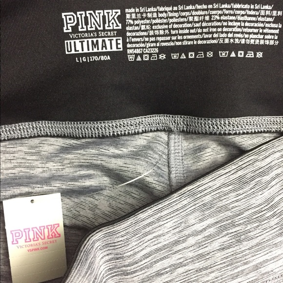SOLD!!! VS Pink Ultimate Ankle Leggings NWT - Picture 7 of 7
