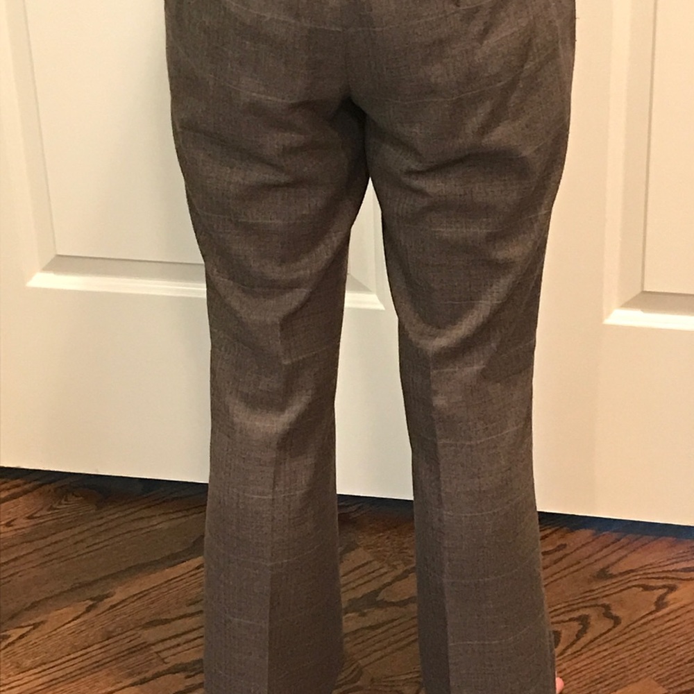 LOFT winter material plaid pants