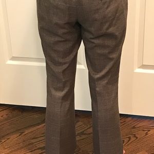 LOFT winter material plaid pants