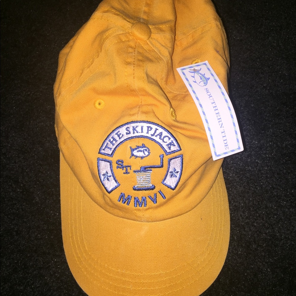 NEVERWORN Southern Tide burnt orange sizable hat!