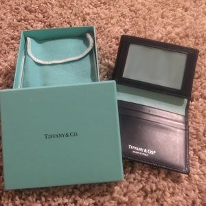 Men's Tiffany wallet (NIB)
