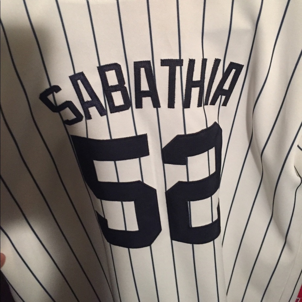 Yankees jersey c.c sabathia #52