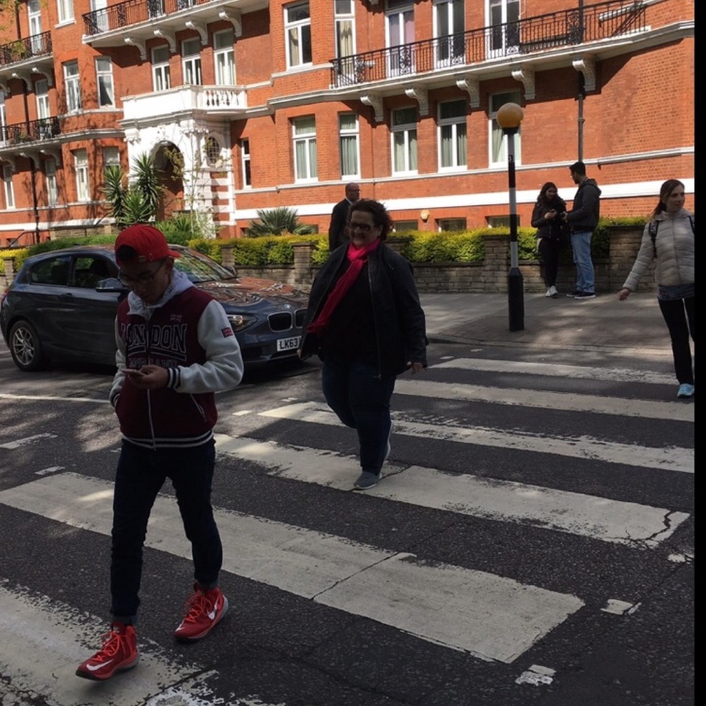 LIKE FOLLOW SHARE Me & Mom at Abbey Rd. London 