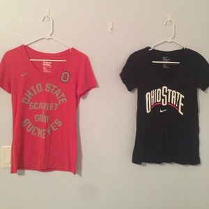 NBW!! Two Ohio State Nike T-shirts