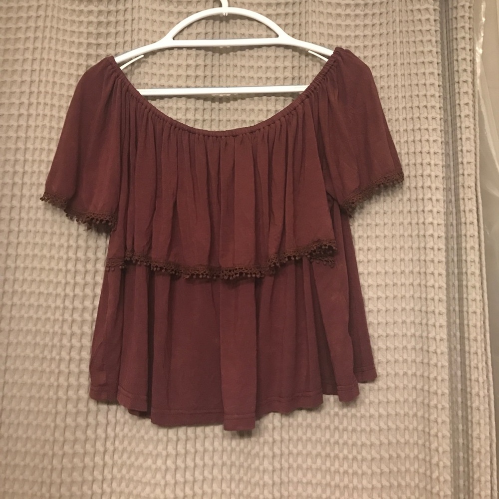 Stretchy long Crop top