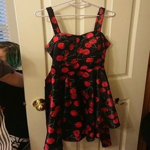 Pin up style cherry dress