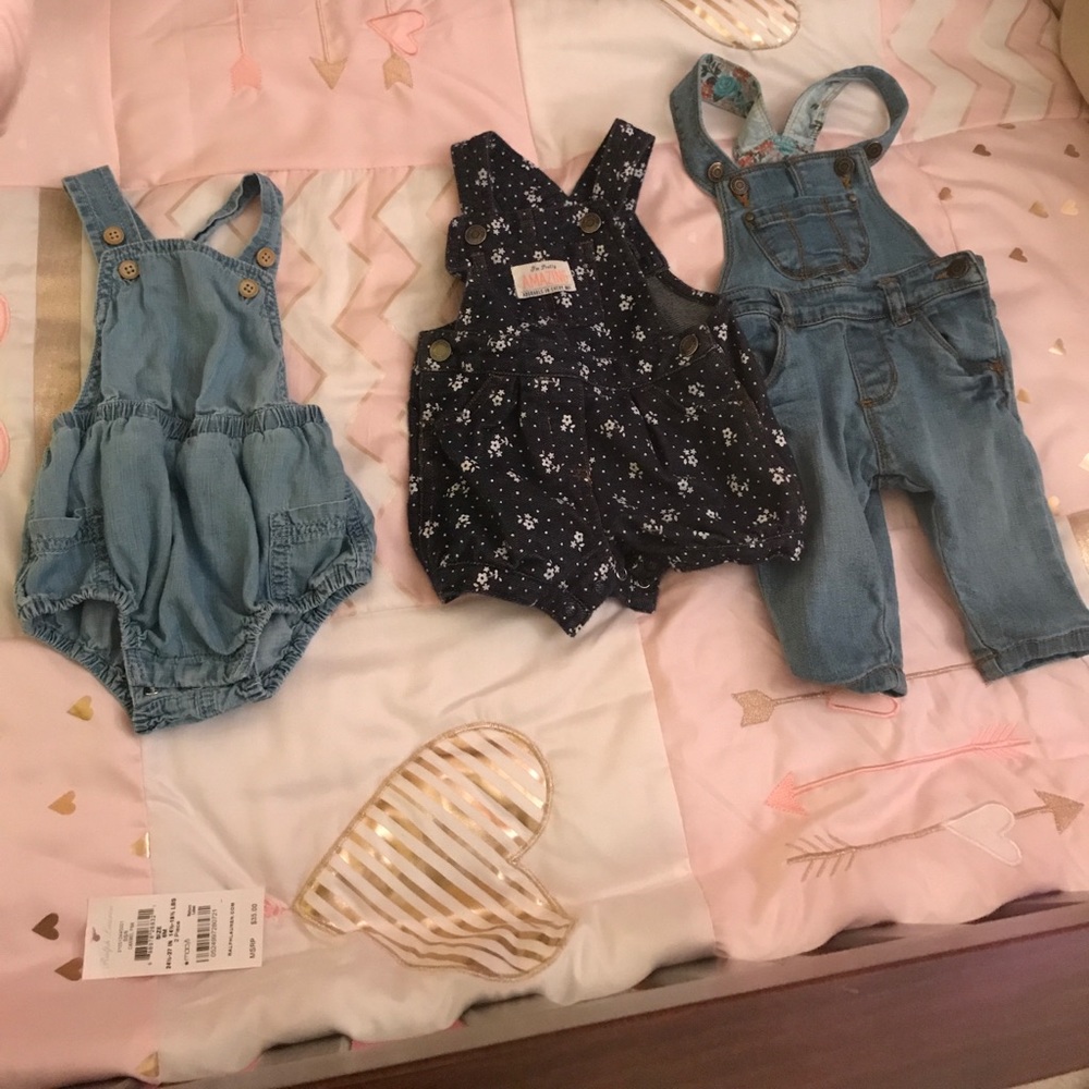 Girls jean jumpers