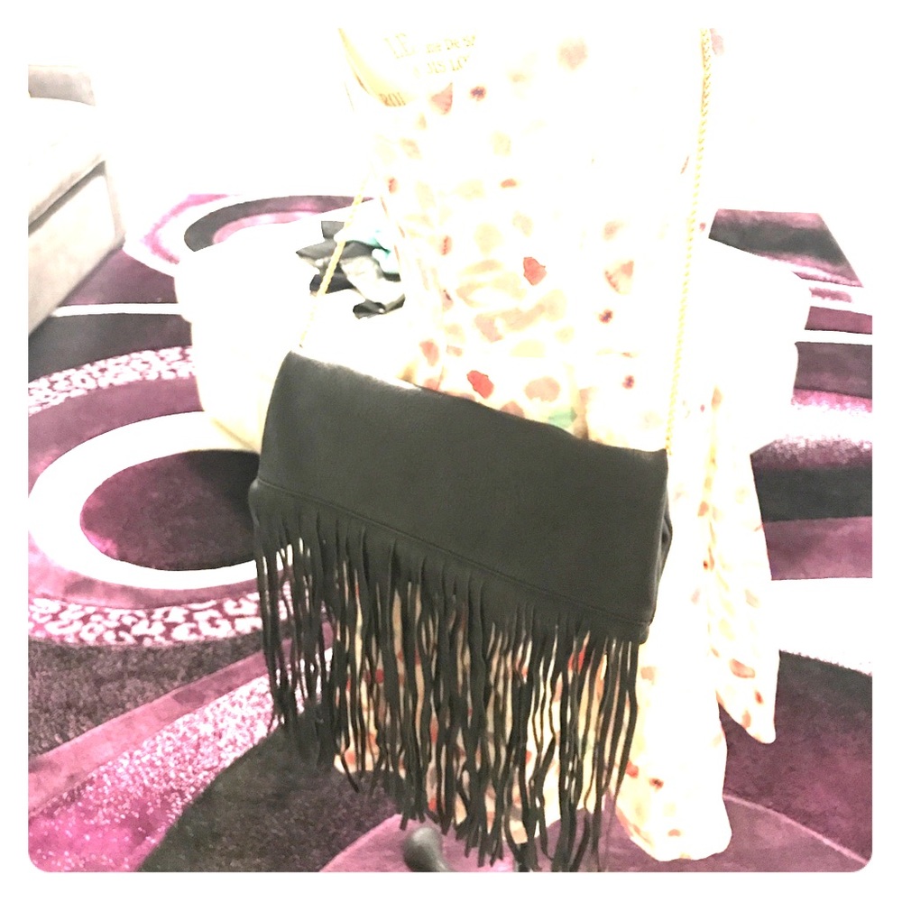 Fringe crossbody bag