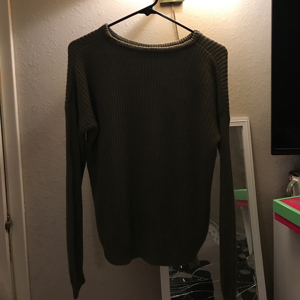 Olive green Brandy Melville sweater
