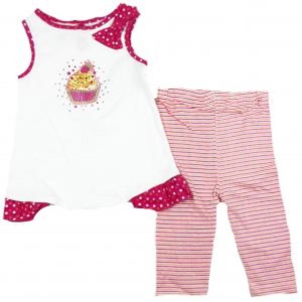 Carter's Watch The Wear Toddler Outfit NWT