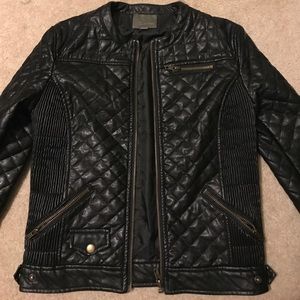 Women's leather jacket