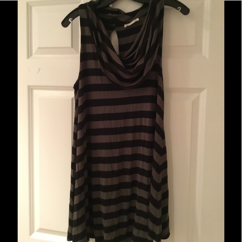 Cute green and black dress