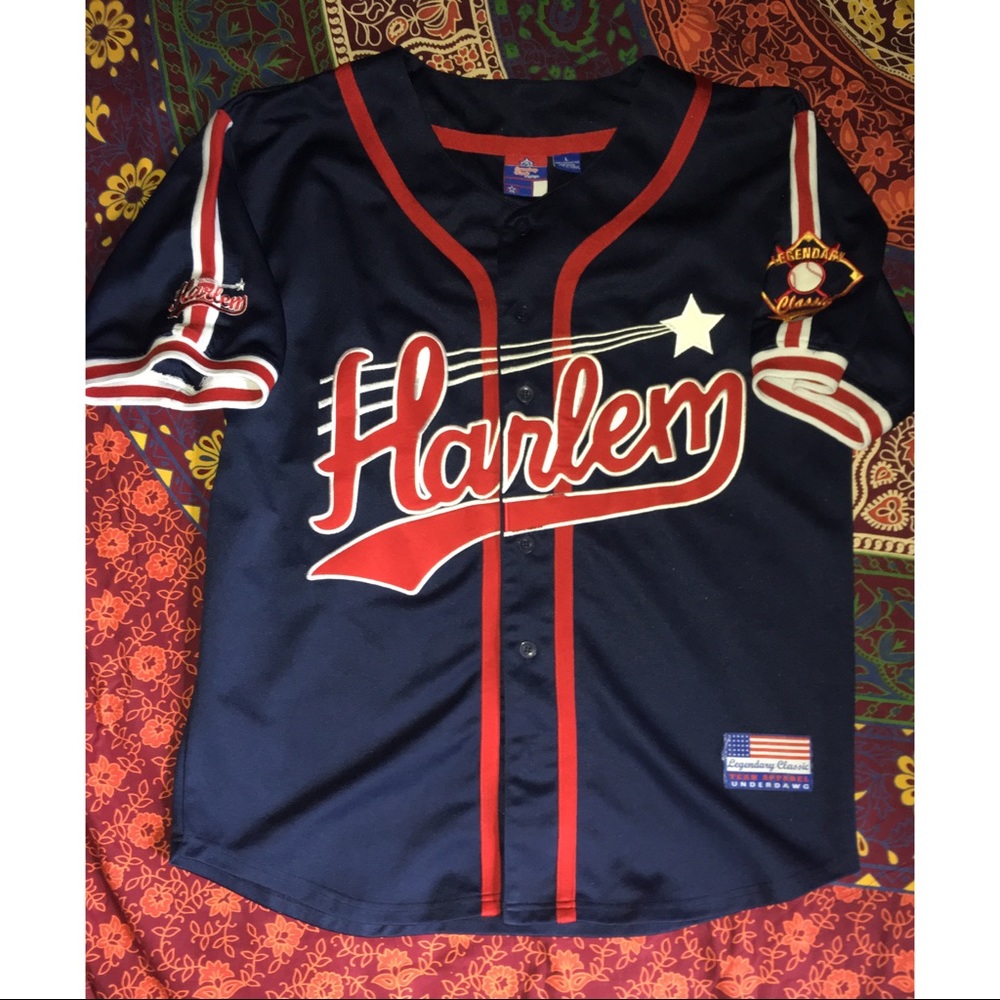 Vintage Harlem Baseball Jersey