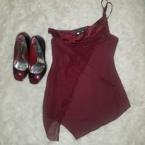 Sexy, "bebe" one shoulder top