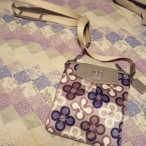 Coach cross body purse