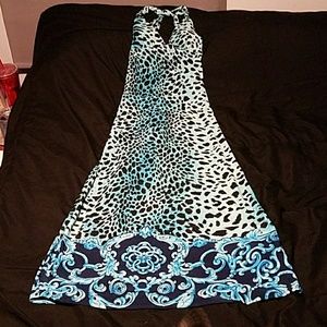 Cheetah print dress