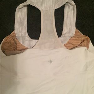 Never worn!! Lulu Lemon White workout tank!