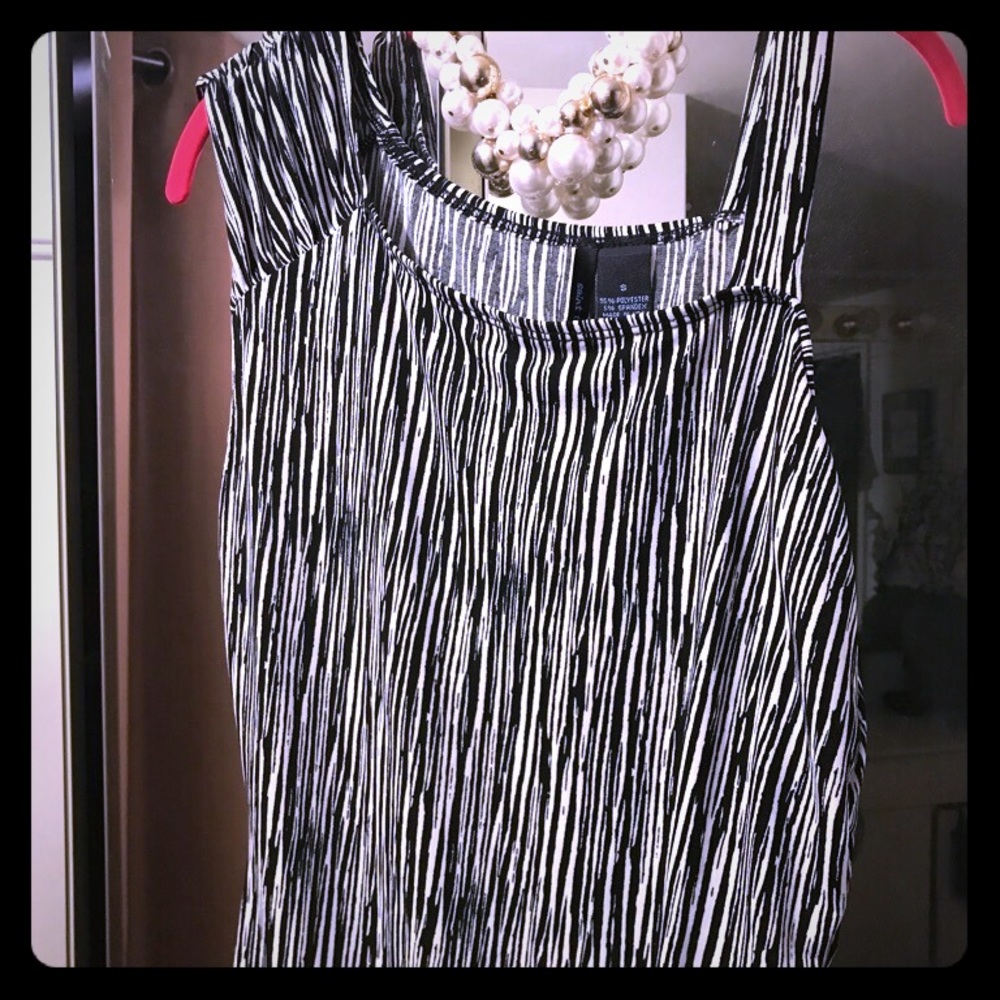 Zebra print top